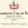 Rượu vang đỏ Charles Van Canneyt Chambertin Clos de Beze Grand Cru 2013