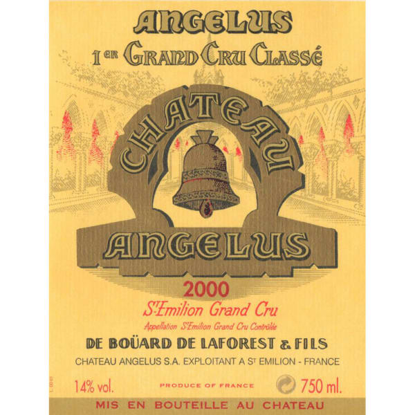 Rượu vang đỏ Chateau Angelus 2000