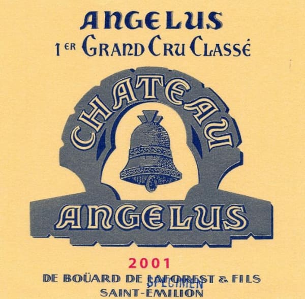 Rượu vang đỏ Chateau Angelus 2001