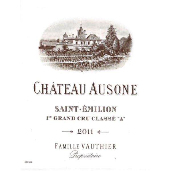 Rượu vang đỏ Chateau Ausone 2011