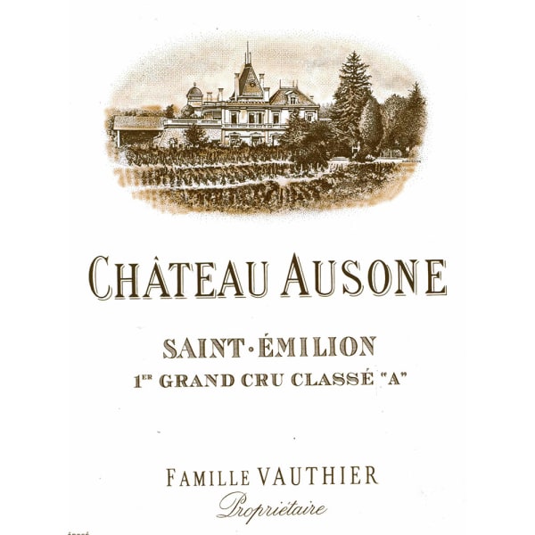 Rượu vang đỏ Chateau Ausone (stained label) 2001