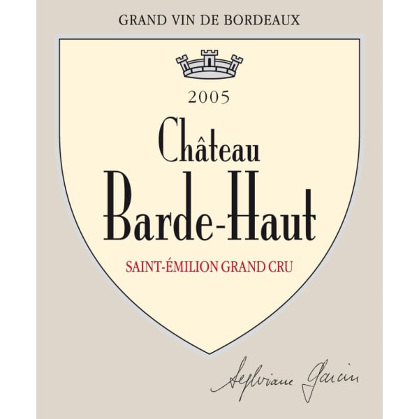 Rượu vang đỏ Chateau Barde Haut (chai 3 lít) 2005