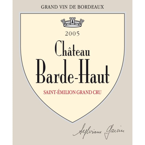Rượu vang đỏ Chateau Barde Haut (chai 5 lít) 2005