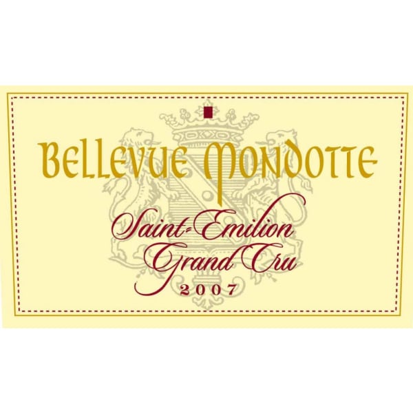 Rượu vang đỏ Chateau Bellevue Mondotte 2007