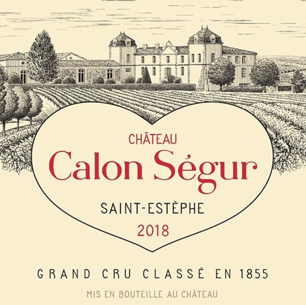 Rượu vang đỏ Chateau Calon-Segur (chai Magnum 1,5 lít) 2018