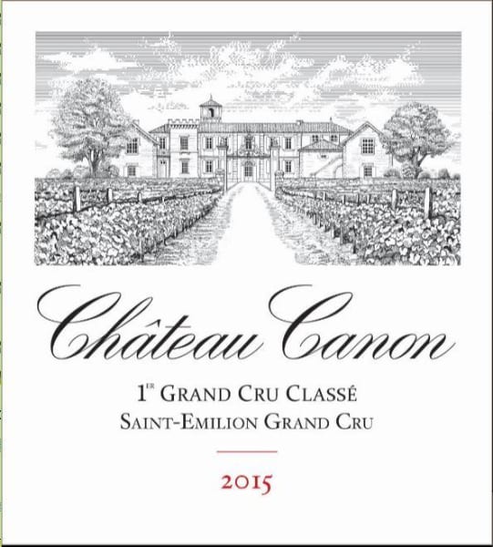 Rượu vang đỏ Chateau Canon (scuffed label) 2015