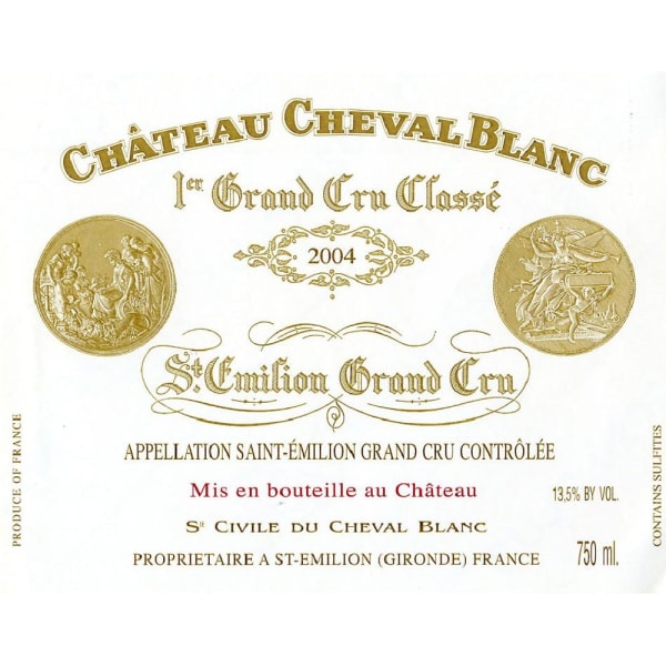 Rượu vang đỏ Chateau Cheval Blanc 2004