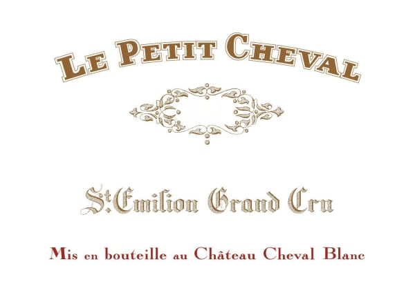 Rượu vang đỏ Chateau Cheval Blanc Le Petit Cheval 2018