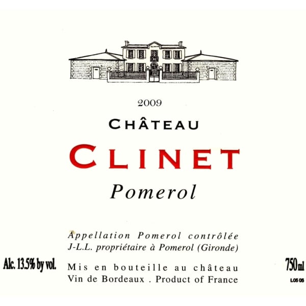 Rượu vang đỏ Chateau Clinet (chai Magnum 1,5 lít) 2009