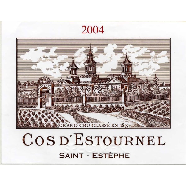 Rượu vang đỏ Chateau Cos d'Estournel (1.5 Liter Magnum - scuffed label) 2004