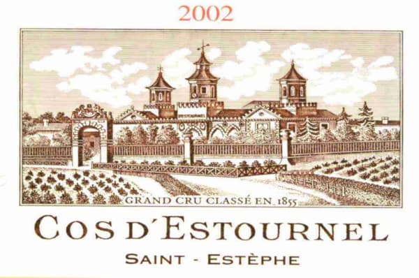Rượu vang đỏ Chateau Cos d'Estournel (1.5 Liter Magnum - torn back labels) 2002