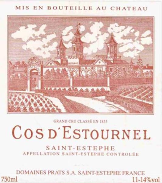 Rượu vang đỏ Chateau Cos d'Estournel 1988