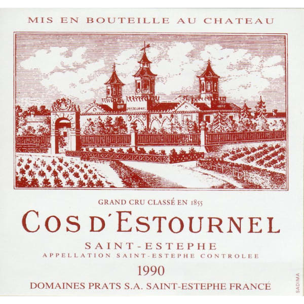 Rượu vang đỏ Chateau Cos d'Estournel 1990