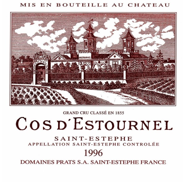 Rượu vang đỏ Chateau Cos d'Estournel 1996
