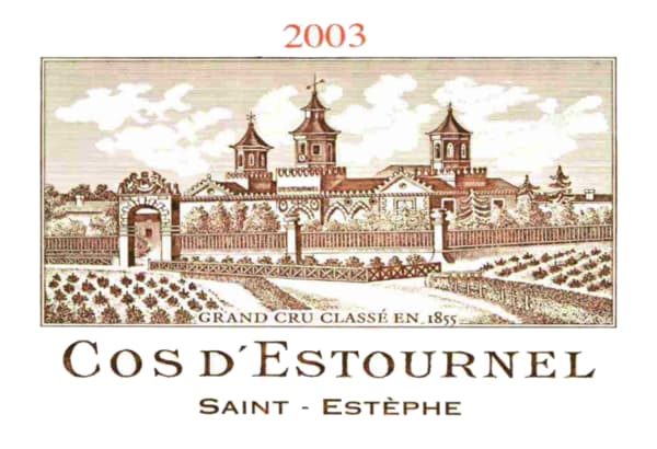 Rượu vang đỏ Chateau Cos d'Estournel (3 lít) 2003