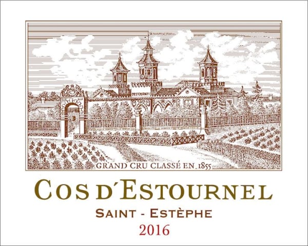 Rượu vang đỏ Chateau Cos d'Estournel (chai 3 lít) 2016