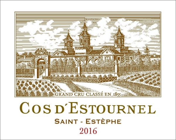 Rượu vang đỏ Chateau Cos d'Estournel (chai 6 lít) 2016
