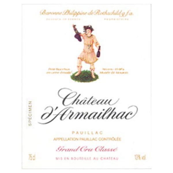 Rượu vang đỏ Chateau d'Armailhac (chai Magnum 1,5 lít) 2000