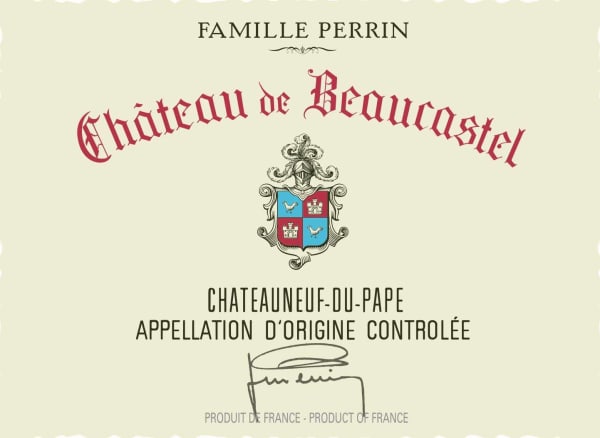 Rượu vang đỏ Chateau de Beaucastel Chateauneuf-du-Pape (chai Magnum 1,5 lít) 2019