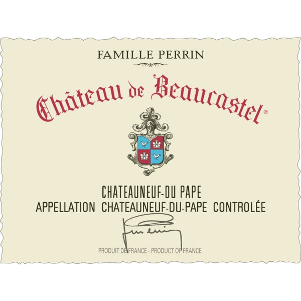 Rượu vang đỏ Chateau de Beaucastel Chateauneuf-du-Pape (chai 3 lít) 2012