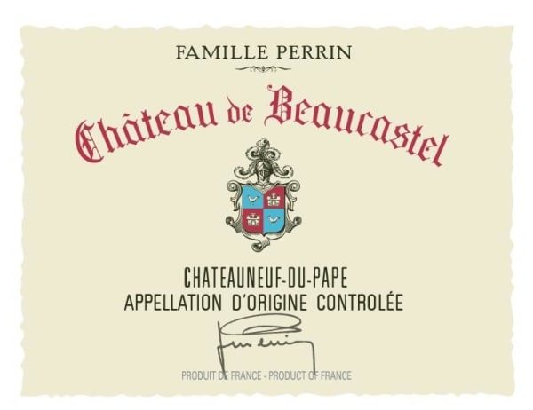 Rượu vang đỏ Chateau de Beaucastel Chateauneuf-du-Pape (chai 3 lít) 2016