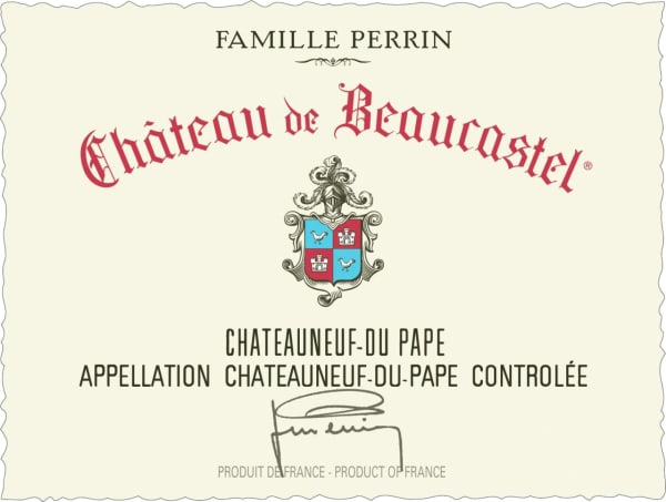 Rượu vang đỏ Chateau de Beaucastel Chateauneuf-du-Pape (chai 3 lít) 2020