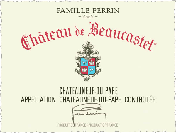 Rượu vang trằng Chateau de Beaucastel Chateauneuf-du-Pape Blanc 2019