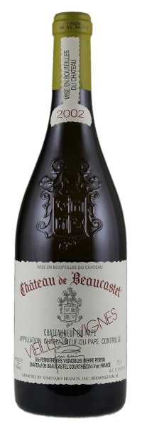 Rượu vang trằng Chateau de Beaucastel Chateauneuf-du-Pape Vieilles Vignes Roussanne 2002