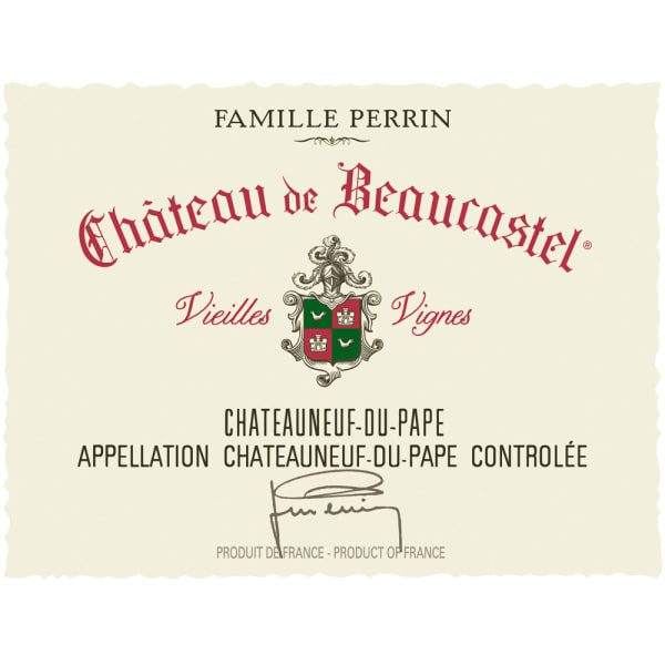 Rượu vang trằng Chateau de Beaucastel Chateauneuf-du-Pape Vieilles Vignes Roussanne 2014