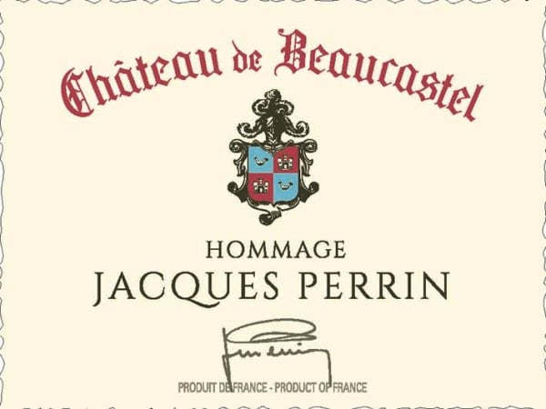 Rượu vang đỏ Chateau de Beaucastel Hommage Jacques Perrin Chateauneuf-du-Pape (chai Magnum 1,5 lít) 2019