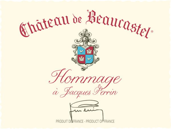 Rượu vang đỏ Chateau de Beaucastel Hommage Jacques Perrin Chateauneuf-du-Pape 2016