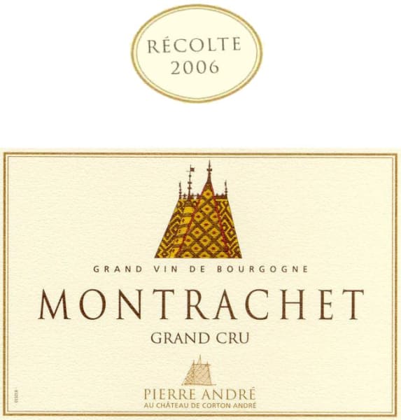 Rượu vang trằng Chateau de Corton-Andre Montrachet Grand Cru 2006