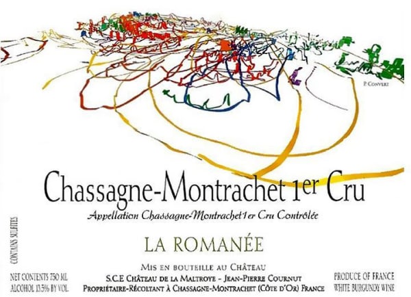 Rượu vang trằng Chateau de la Maltroye Chassagne Montrachet La Romanee Premier Cru 2012