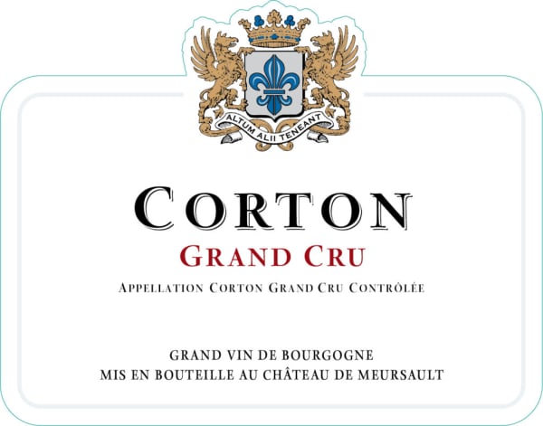 Rượu vang đỏ Chateau de Meursault Corton Grand Cru 2018