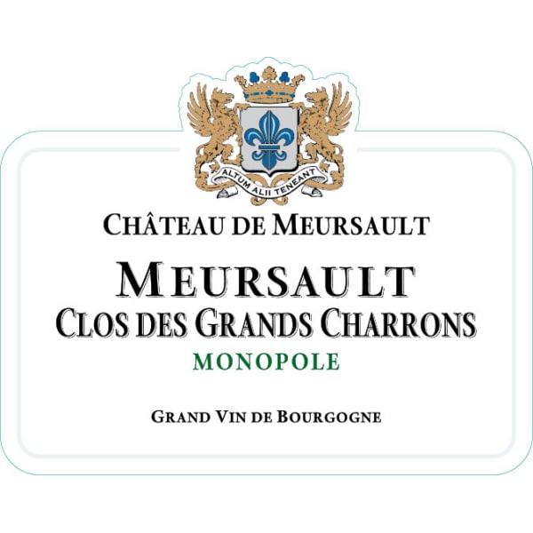 Rượu vang trằng Chateau de Meursault Grand Charrons 2013