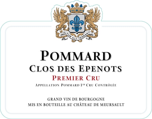 Rượu vang đỏ Chateau de Meursault Pommard Clos des Epenots Premier Cru 2019