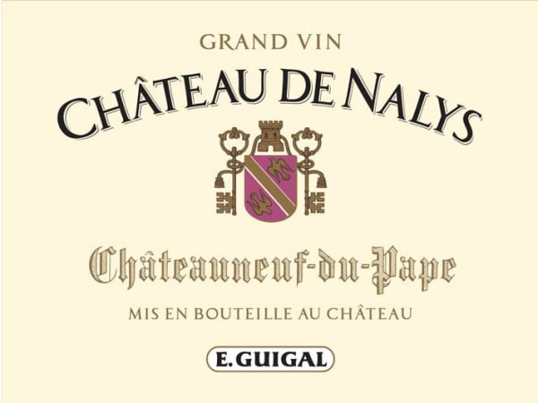 Rượu vang trằng Chateau de Nalys Chateauneuf-du-Pape Blanc Grand Vin (chai Magnum 1,5 lít) 2017