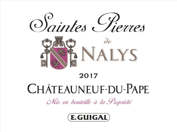 Rượu vang trằng Chateau de Nalys Saintes Pierres de Nalys Chateauneuf-du-Pape Blanc (chai Magnum 1,5 lít) 2017