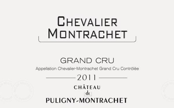 Rượu vang trằng Chateau de Puligny-Montrachet Montrachet-Chevalier Grand Cru 2011