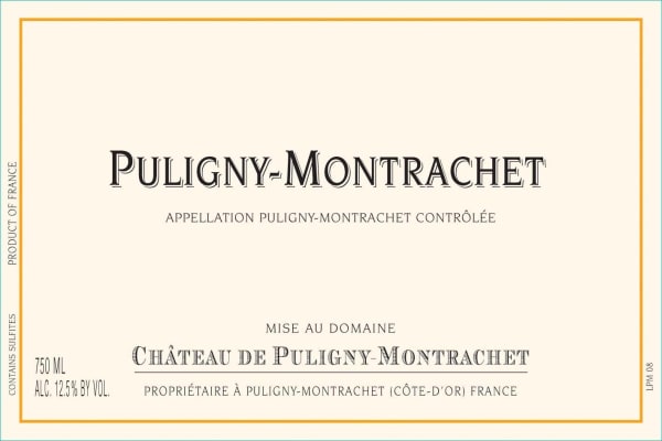 Rượu vang trằng Chateau de Puligny-Montrachet Puligny-Montrachet 2011