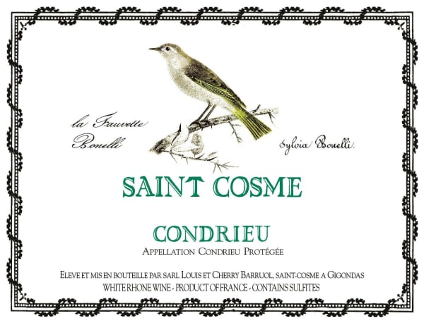 Rượu vang trằng Chateau de Saint Cosme Condrieu 2022