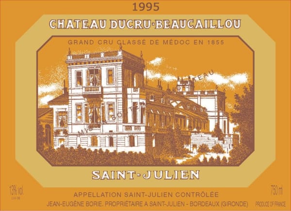Rượu vang đỏ Chateau Ducru-Beaucaillou 1995