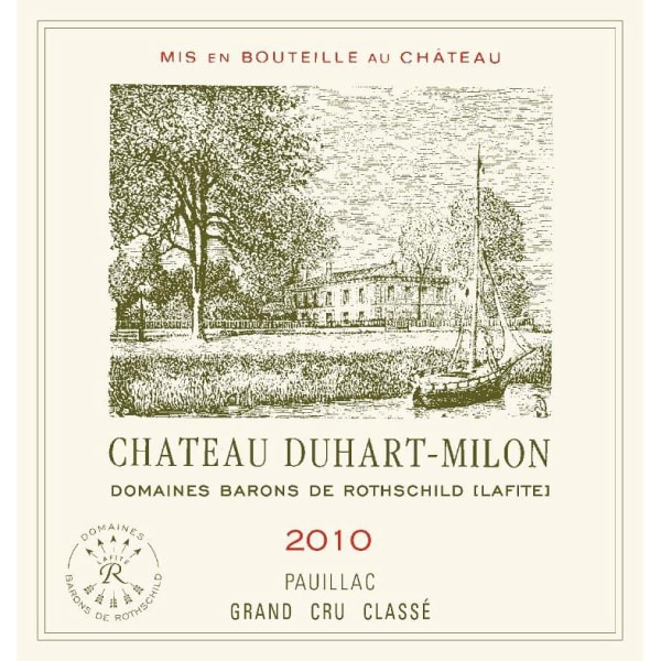 Rượu vang đỏ Chateau Duhart-Milon (chai Magnum 1,5 lít) 2010