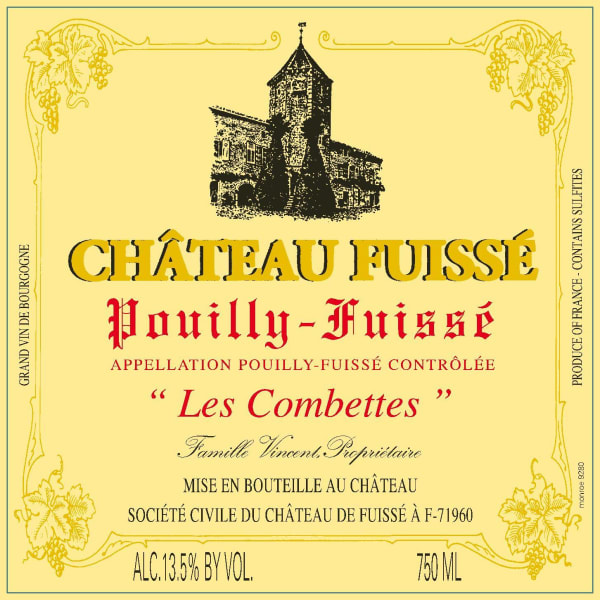 Rượu vang trằng Chateau Fuisse Pouilly-Fuisse Les Combettes 2020