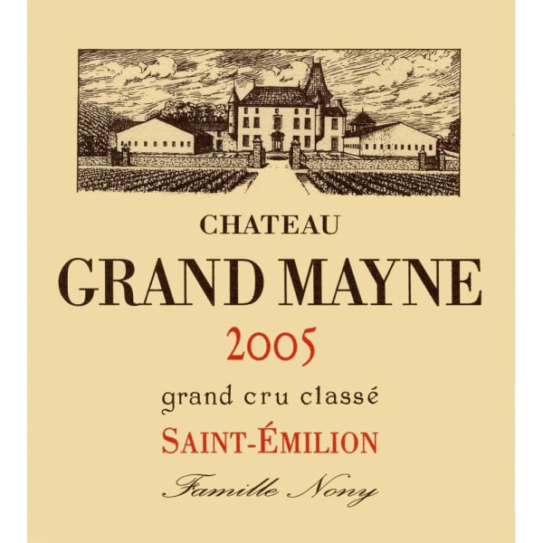 Rượu vang đỏ Chateau Grand Mayne (chai 3 lít) 2005