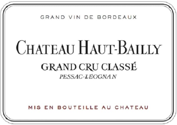 Rượu vang đỏ Chateau Haut-Bailly (chai 3 lít) 2019