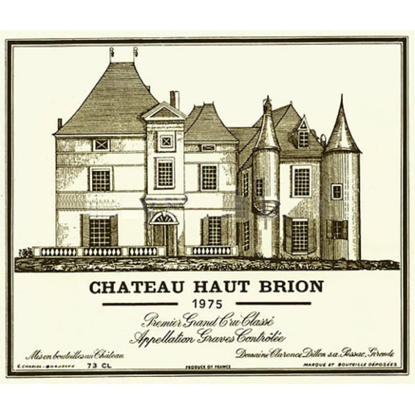 Rượu vang đỏ Chateau Haut-Brion 1975