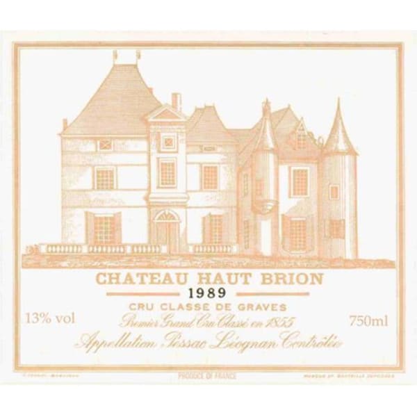 Rượu vang đỏ Chateau Haut-Brion 1989
