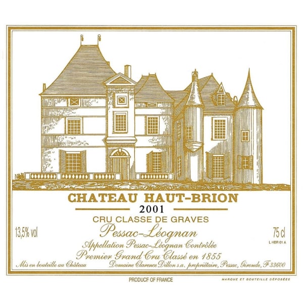 Rượu vang đỏ Chateau Haut-Brion 2001