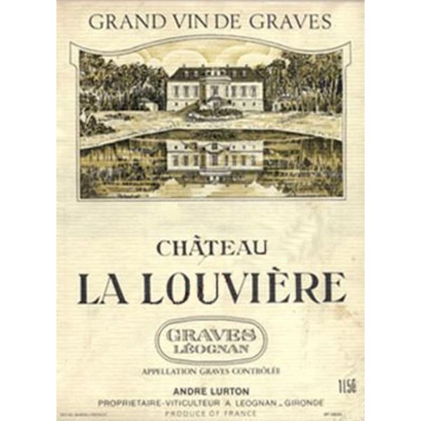 Rượu vang đỏ Chateau La Louviere(chai Magnum 1,5 lít) 1990